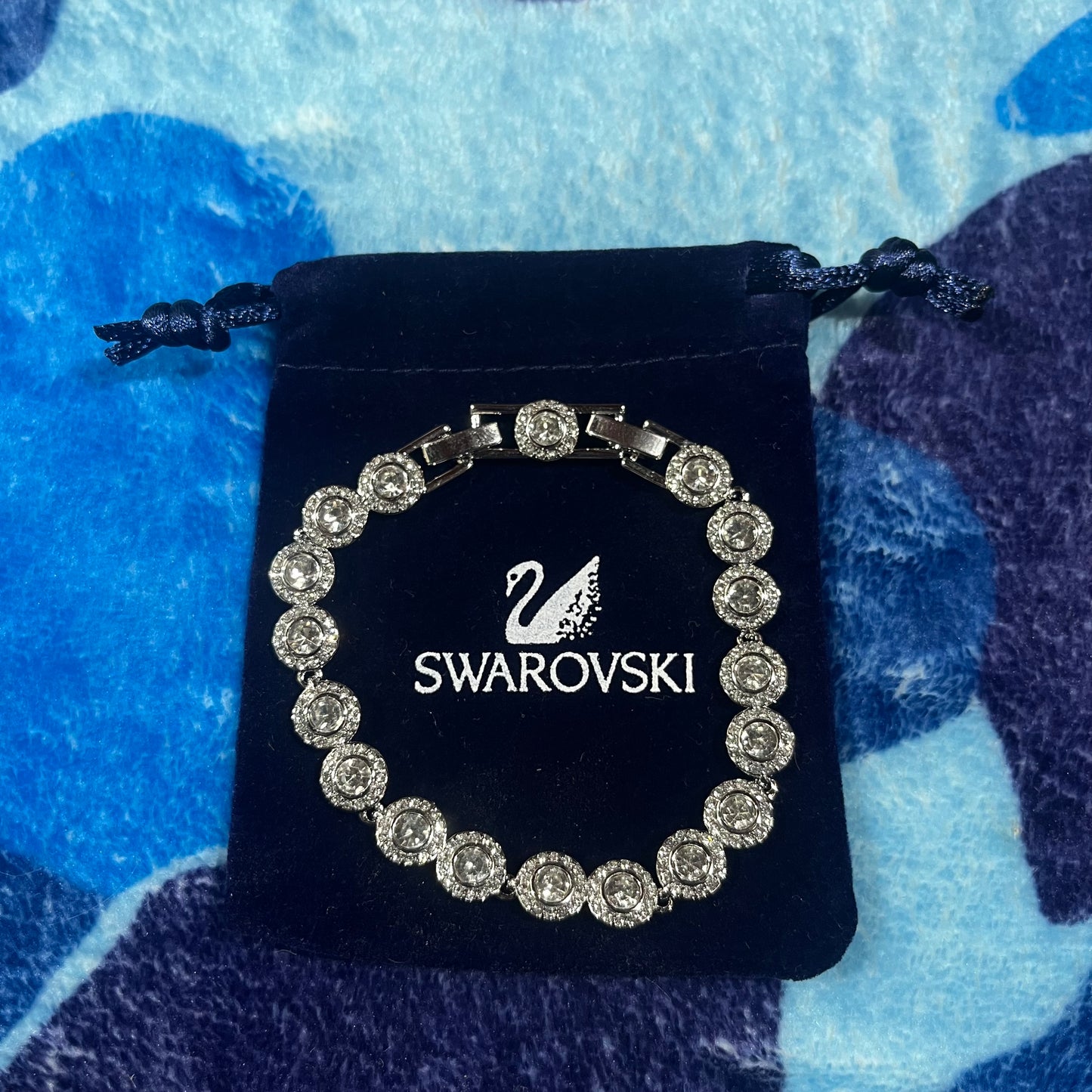 Pulsera Swarovski Angelic Plateada