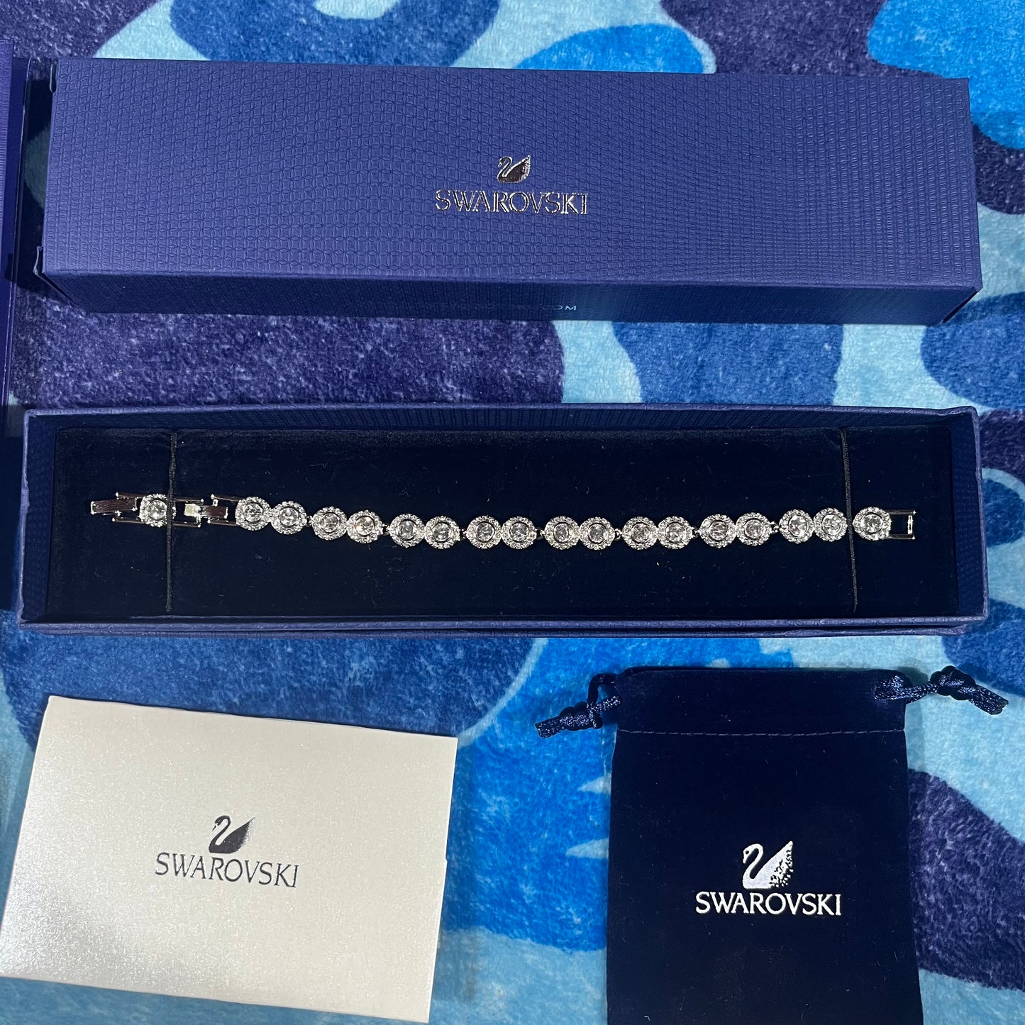Pulsera Swarovski Angelic Plateada