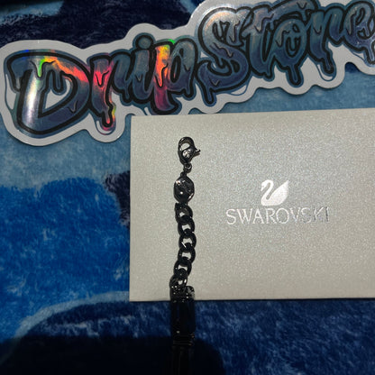 Pulsera Swarovski Millenia Negra Azul