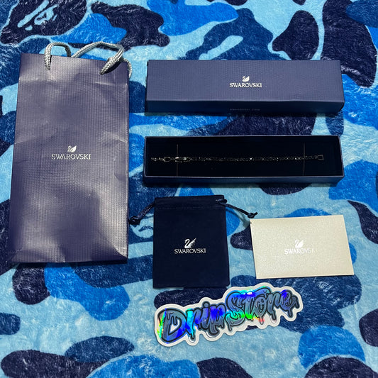 Pulsera Swarovski Tennis Negra