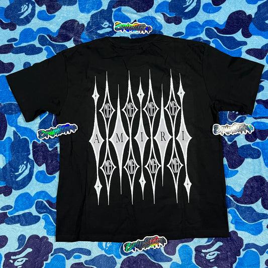 Remera Amiri Argyle Negra XL