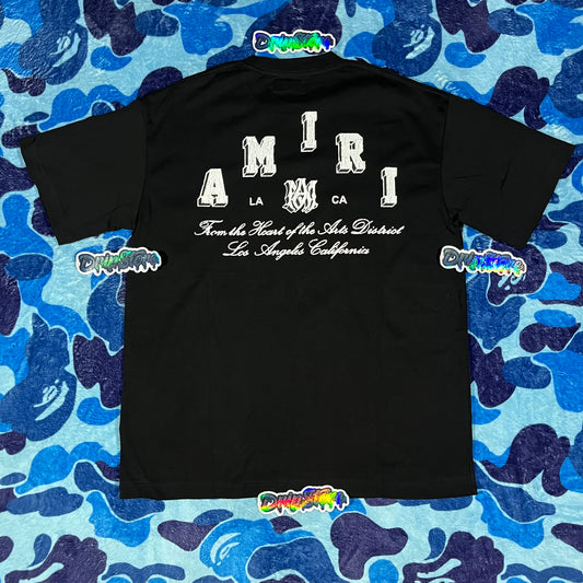 Remera Amiri Collegiate Negra XL