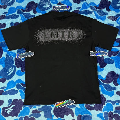 Remera Amiri Crystal Burst Negra