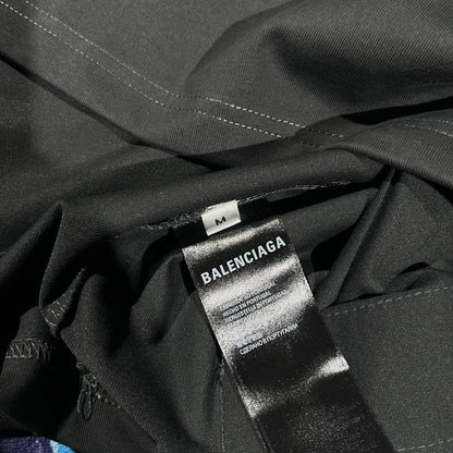 Remera Balenciaga Basketball Negra