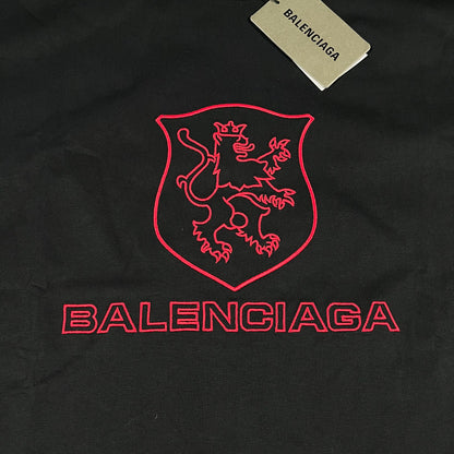 Remera Balenciaga Lion Club Negra