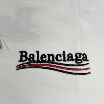 Remera Balenciaga Logo Bordado M/L