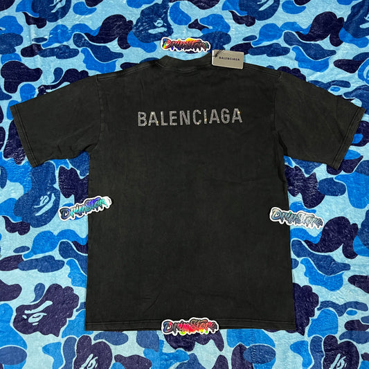 Remera Balenciaga Strass S/M