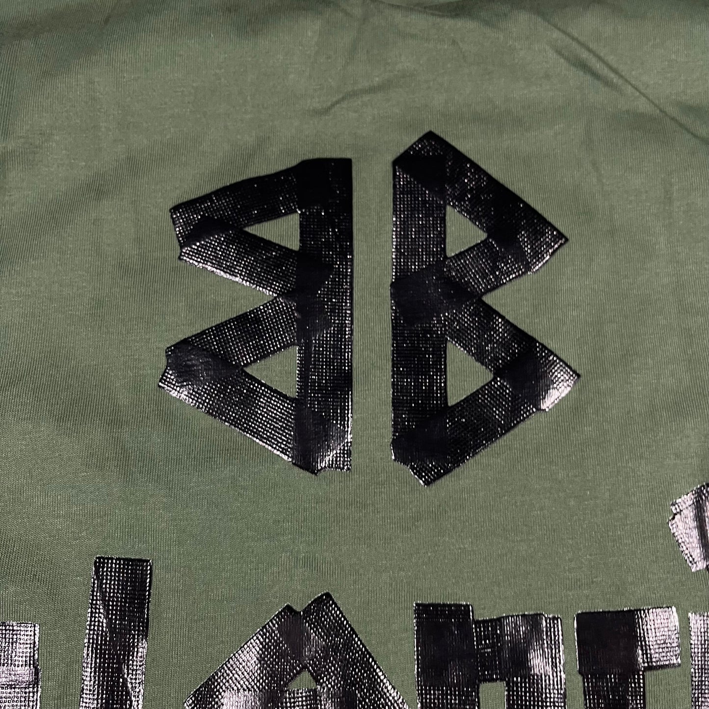 Remera Balenciaga New Tape Type Cinta Verde