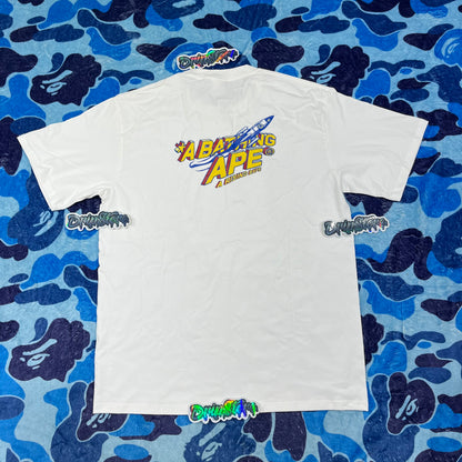 Remera Bape Moon Ape Head Blanca XL