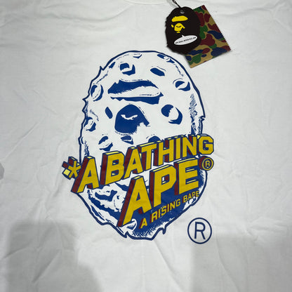 Remera Bape Moon Ape Head Blanca XL