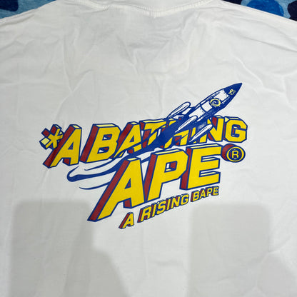 Remera Bape Moon Ape Head Blanca XL