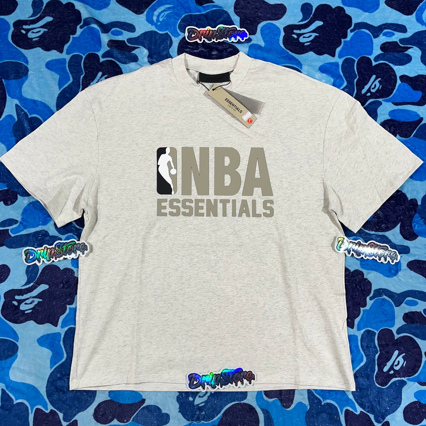 Remera FOG Essentials NBA Gris L