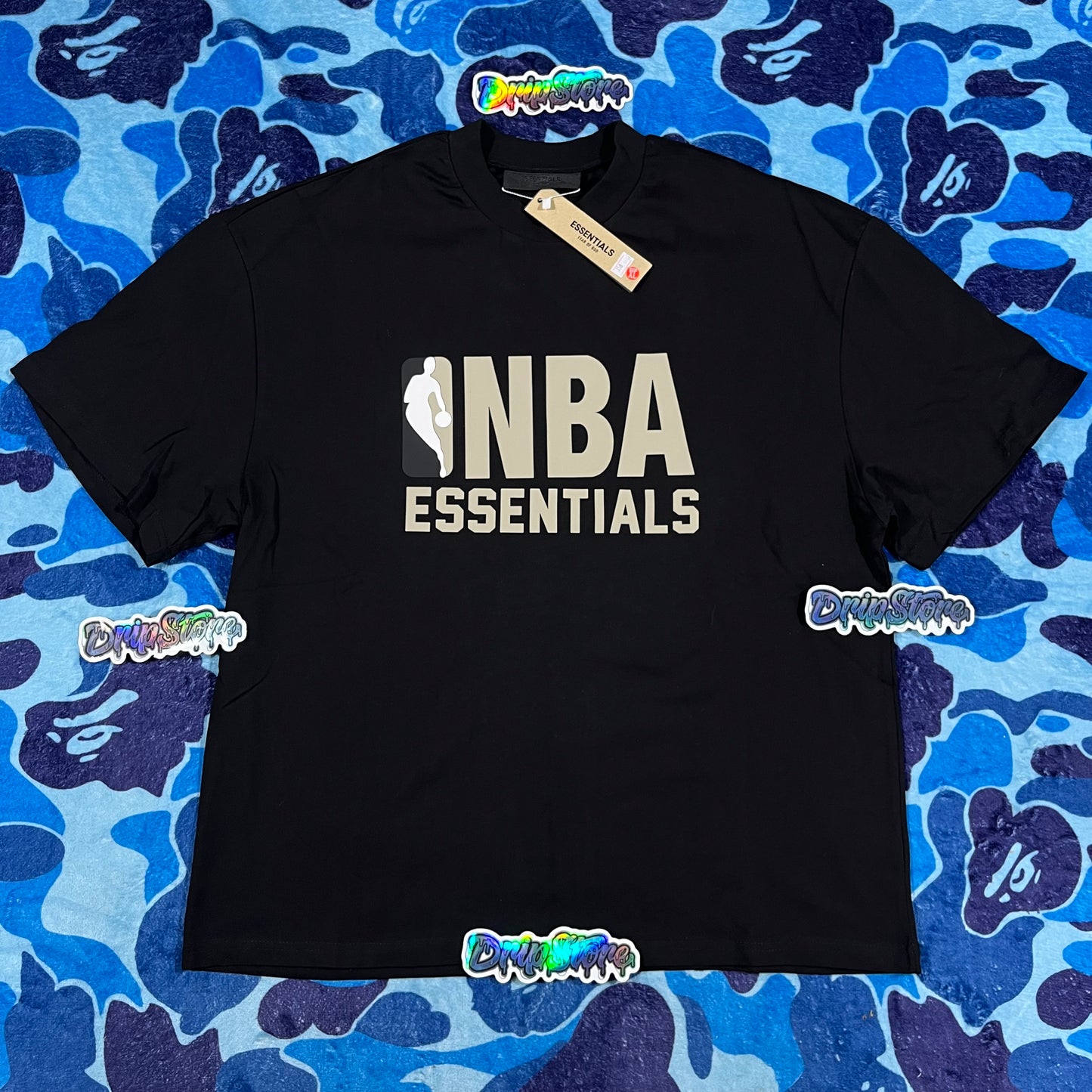 Remera FOG Essentials NBA Negra XL