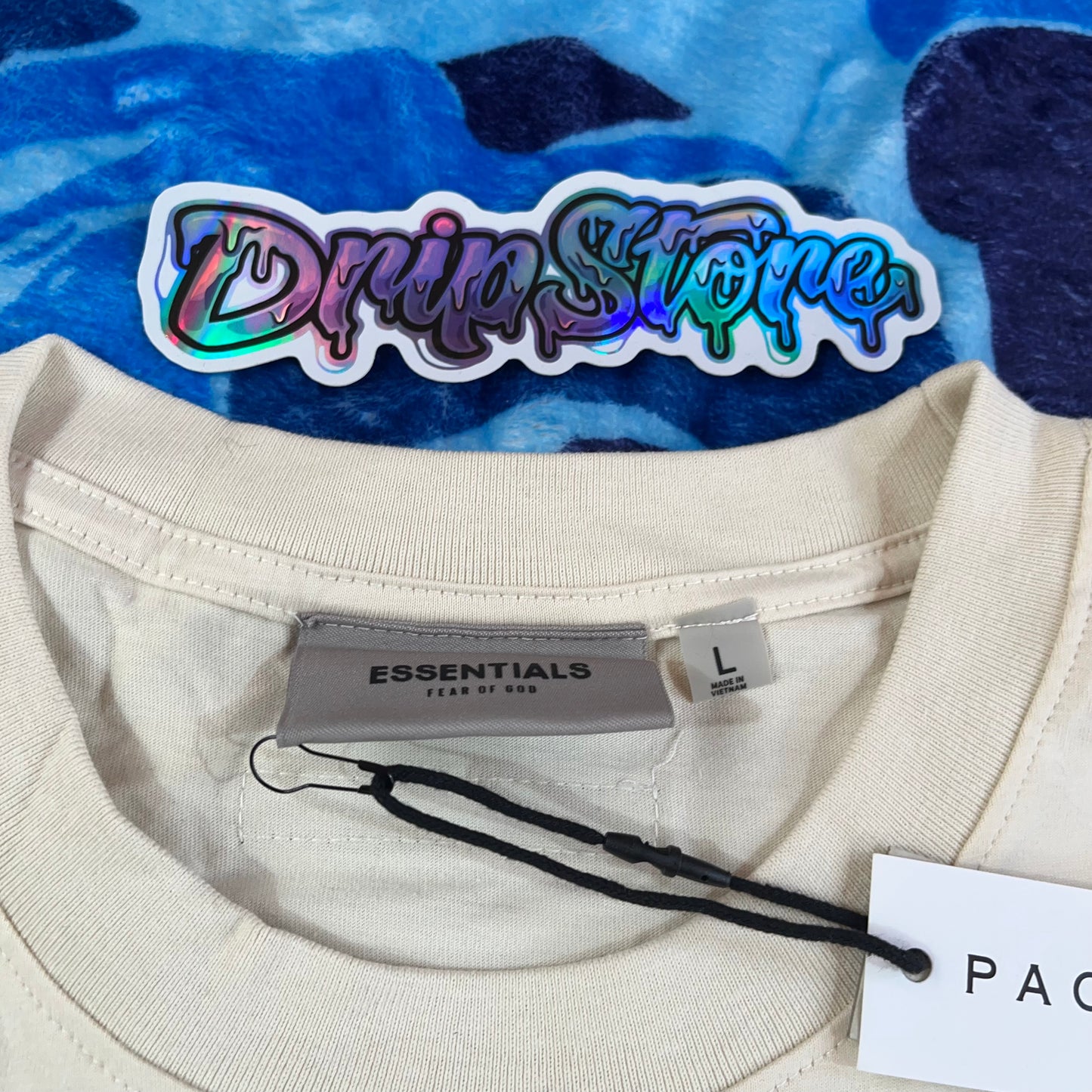 Remera FOG X NBA Crema M Y L