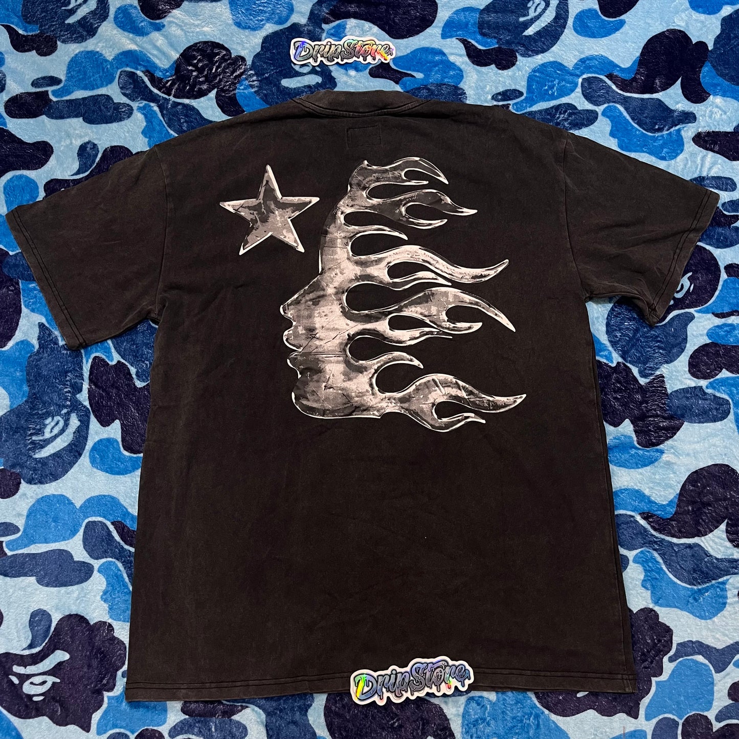 Remera Hellstar Chrome Logo XL