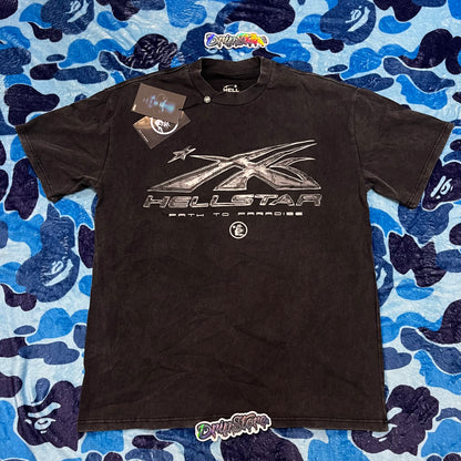 Remera Hellstar Chrome Logo XL