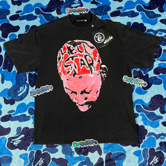 Remera Hellstar Dennis Rodman 1 Year Anniversary Negra XL