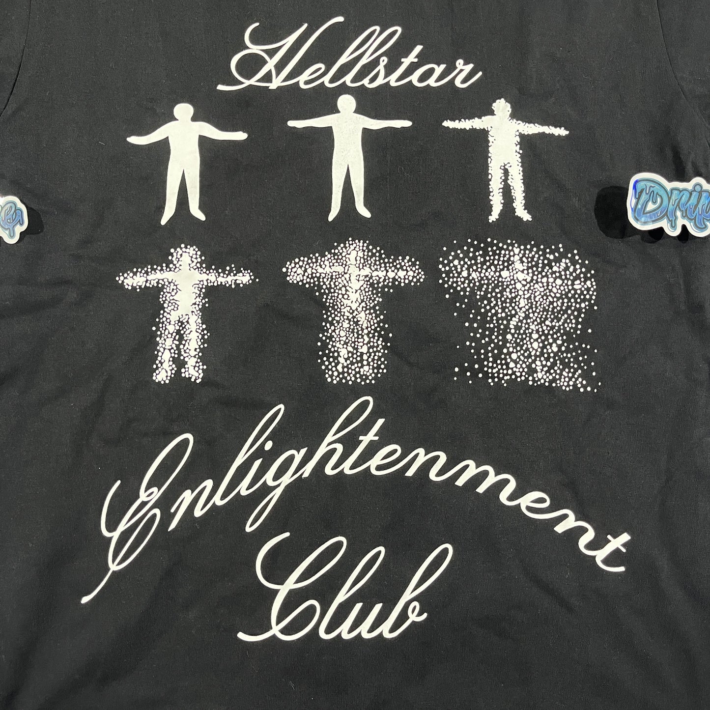 Remera Hellstar Enlightenment Club Negra M