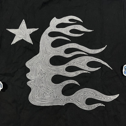 Remera Hellstar Enlightenment Club Negra M