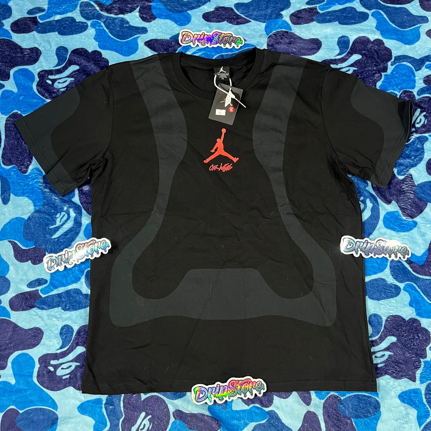Remera Jordan x Off White XXL