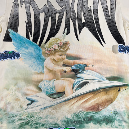 Remera Mixed Emotion Jetsky Crema XL