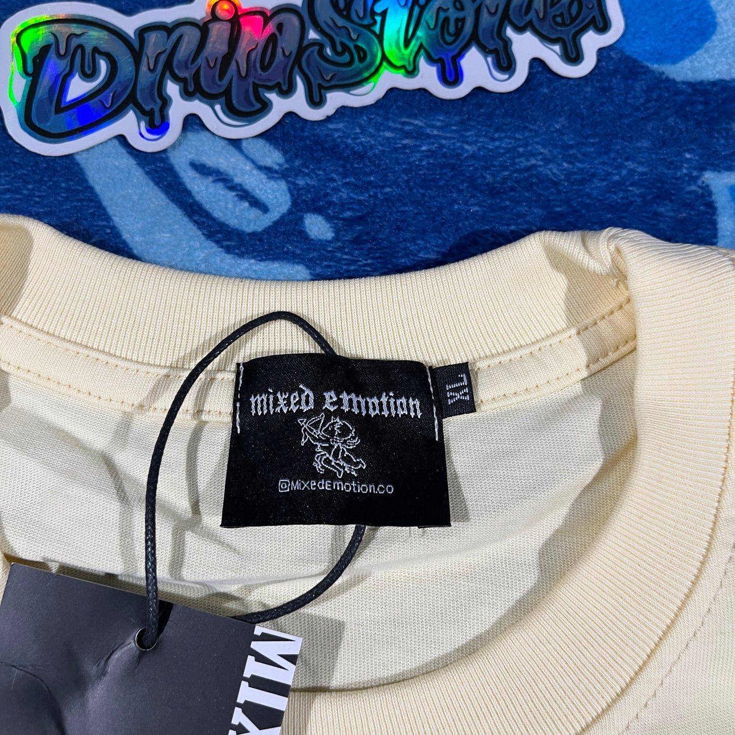 Remera Mixed Emotion Jetsky Crema XL
