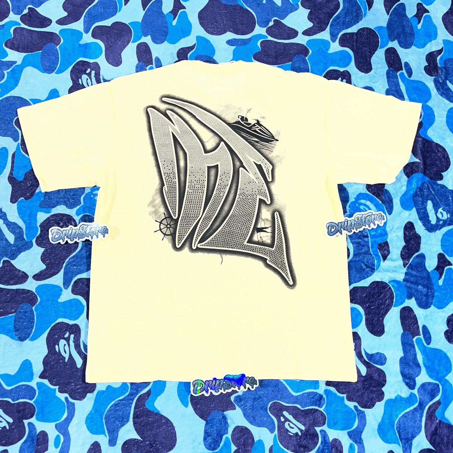 Remera Mixed Emotion Jetsky Crema XL