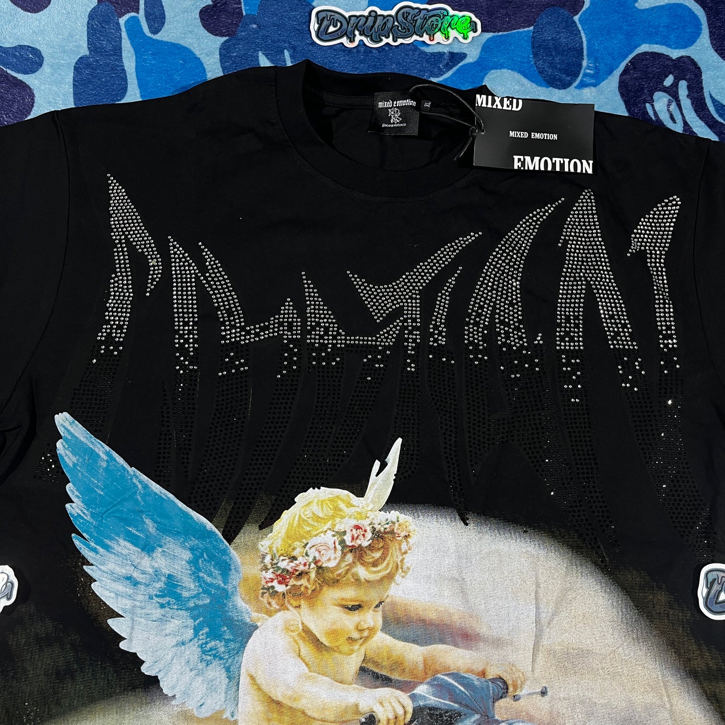 Remera Mixed Emotion Jetsky Negra XL