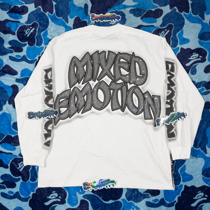 Remera Mixed Emotion Resurrection Blanca L