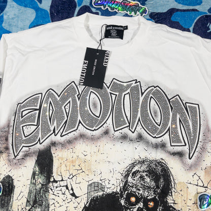 Remera Mixed Emotion Resurrection Blanca L