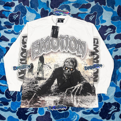 Remera Mixed Emotion Resurrection Blanca L