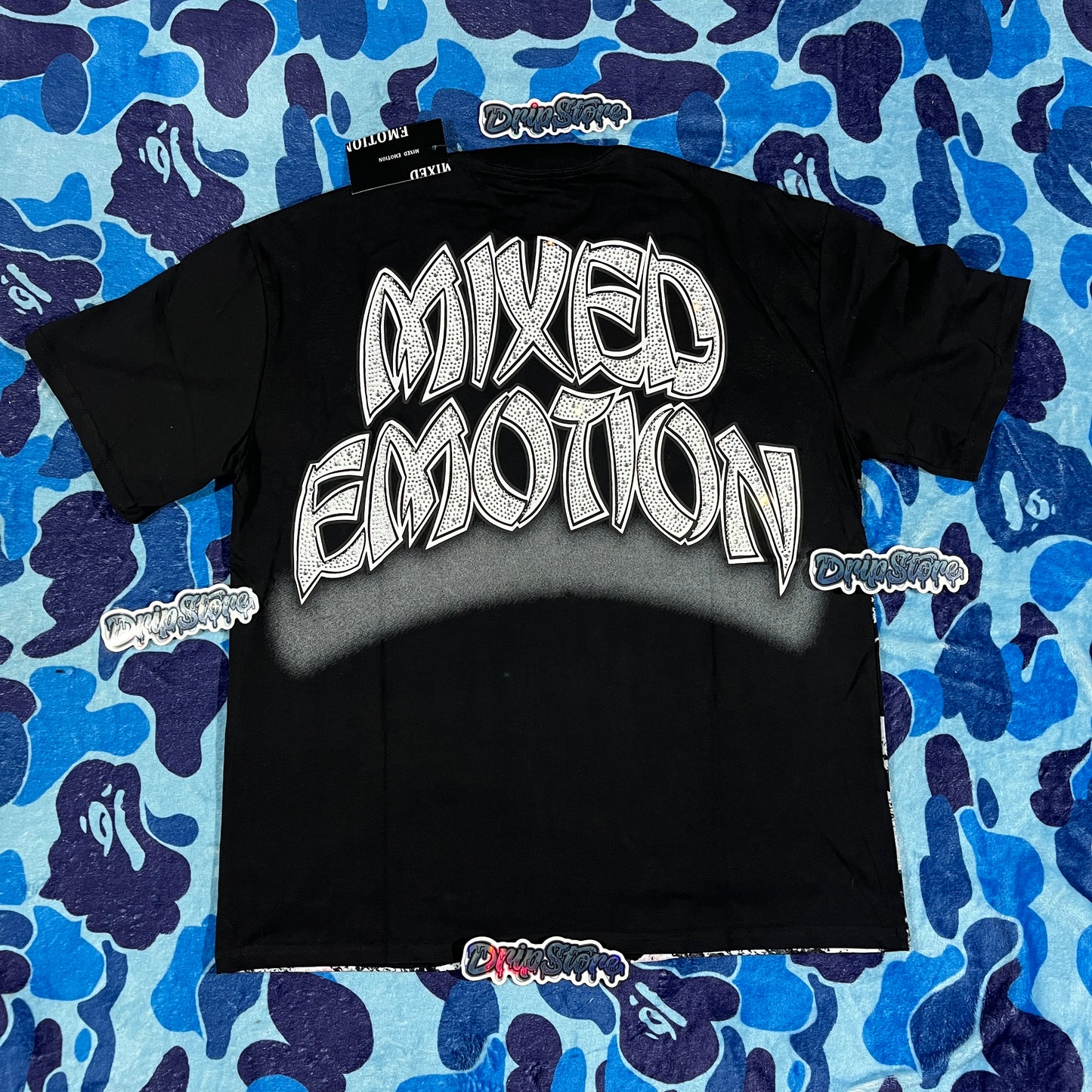 Remera Mixed Emotion Zombie Negra XL