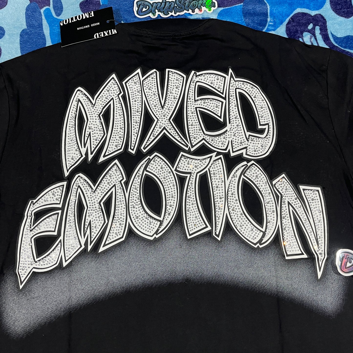 Remera Mixed Emotion Zombie Negra XL