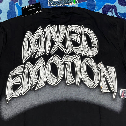 Remera Mixed Emotion Zombie Negra XL