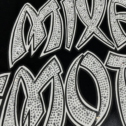 Remera Mixed Emotion Zombie Negra XL