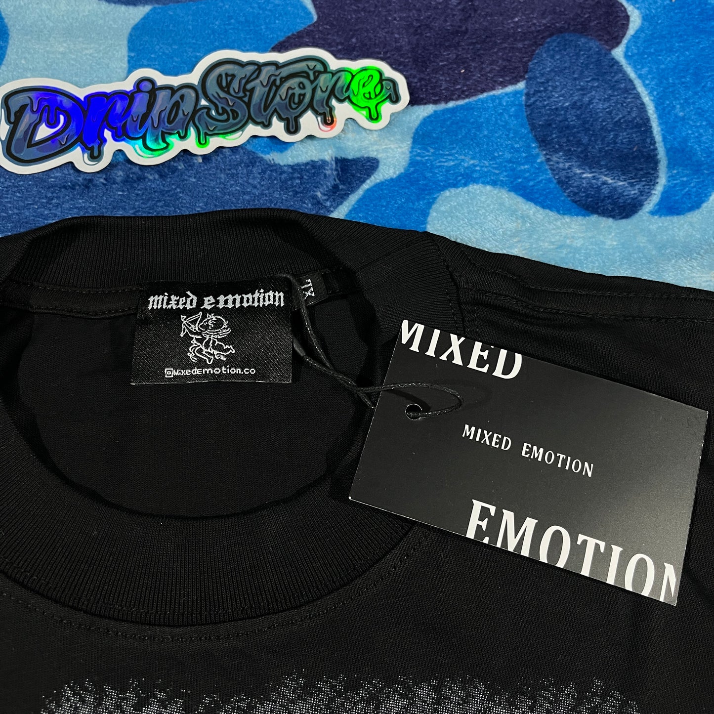 Remera Mixed Emotion Zombie Negra XL