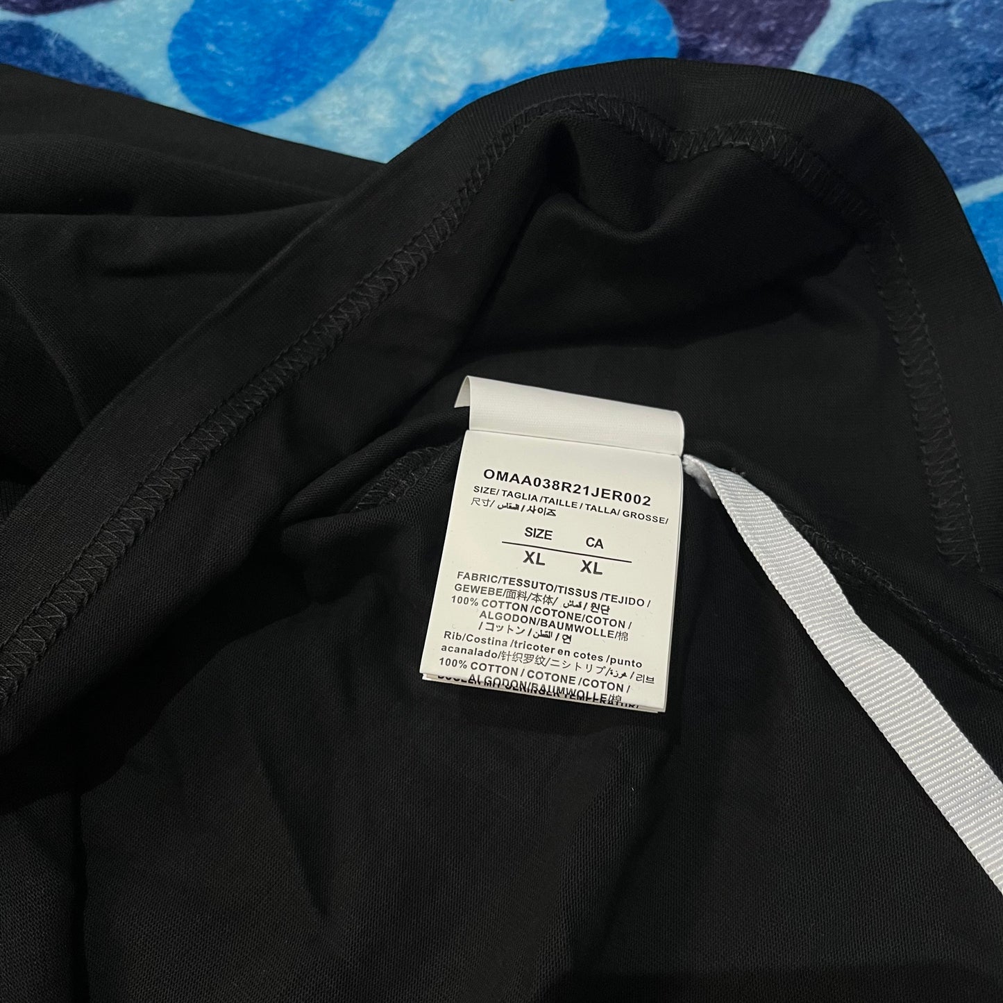 Remera Off White AC MILAN XL