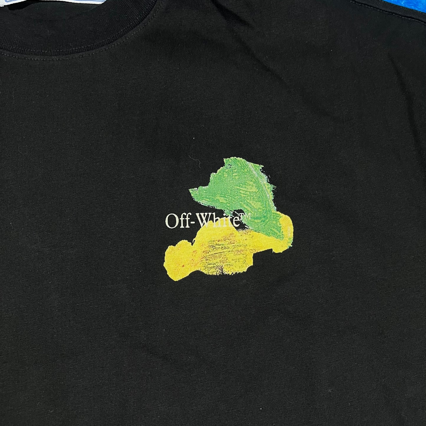 Remera Off White Brush Arrows Negra M