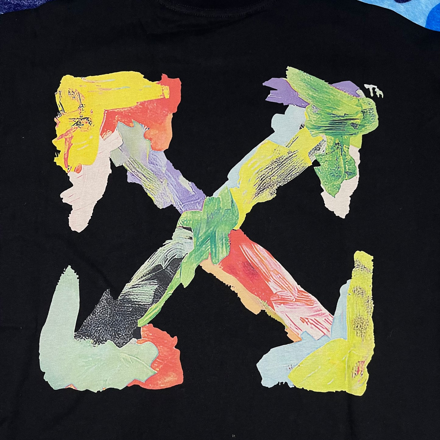 Remera Off White Brush Arrows Negra M