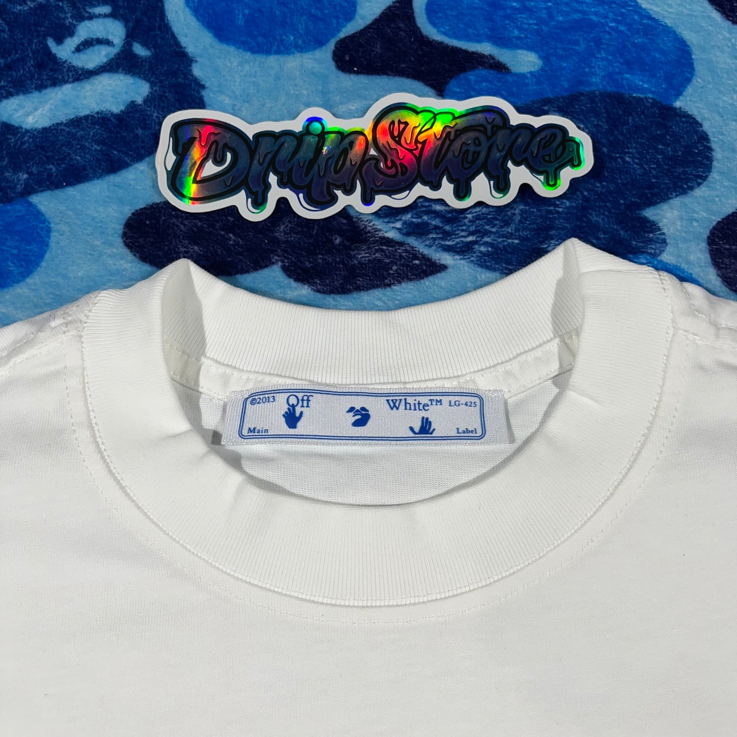 Remera Off White Caravaggio Blanco M