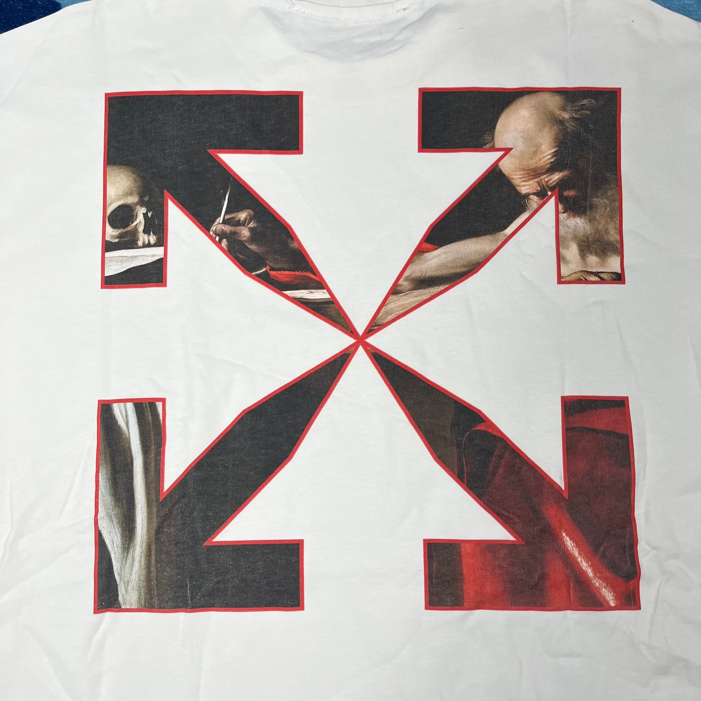 Remera Off White Caravaggio Blanco M