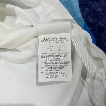Remera Off White Logic Logos Blanca M
