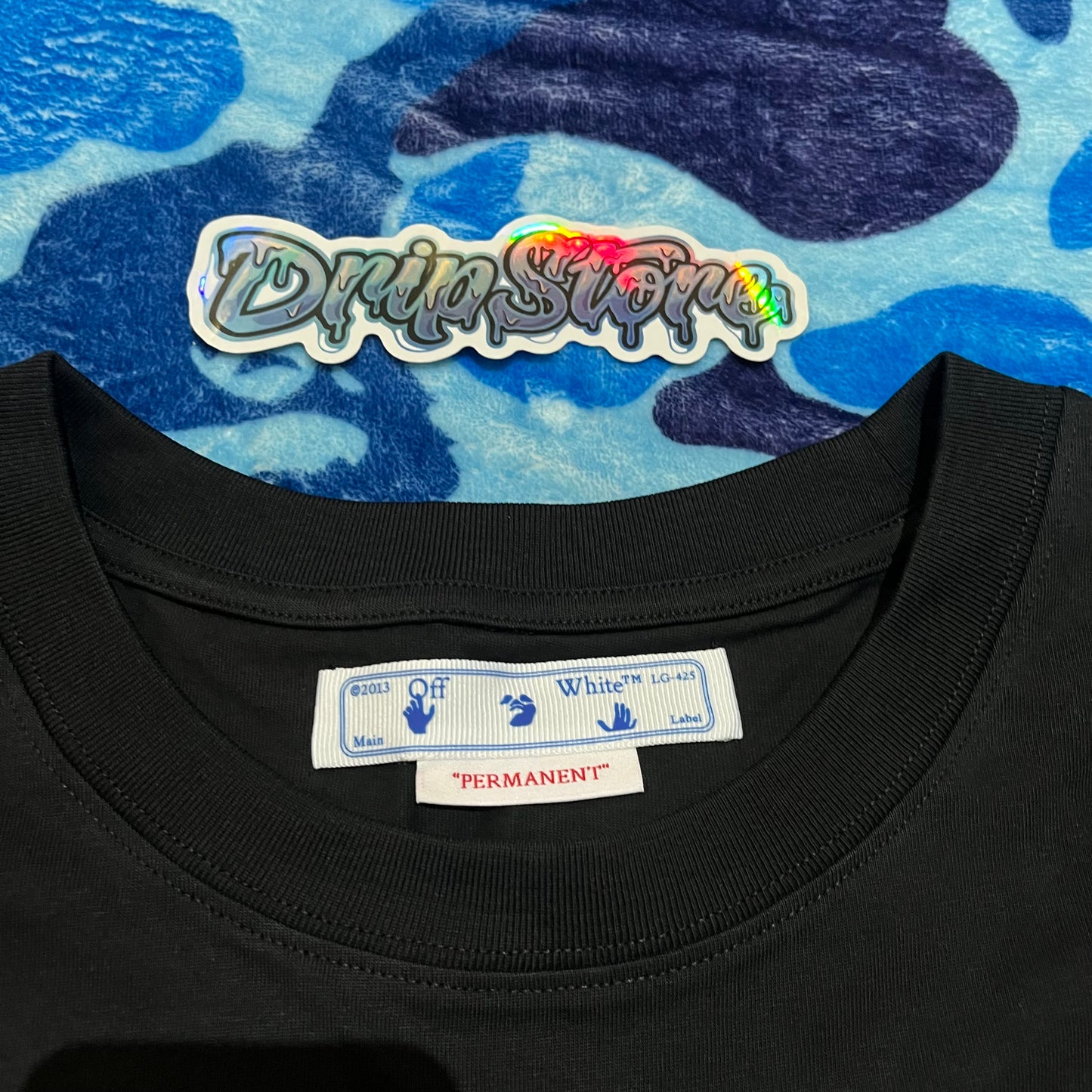 Remera Off White Wizard Negra