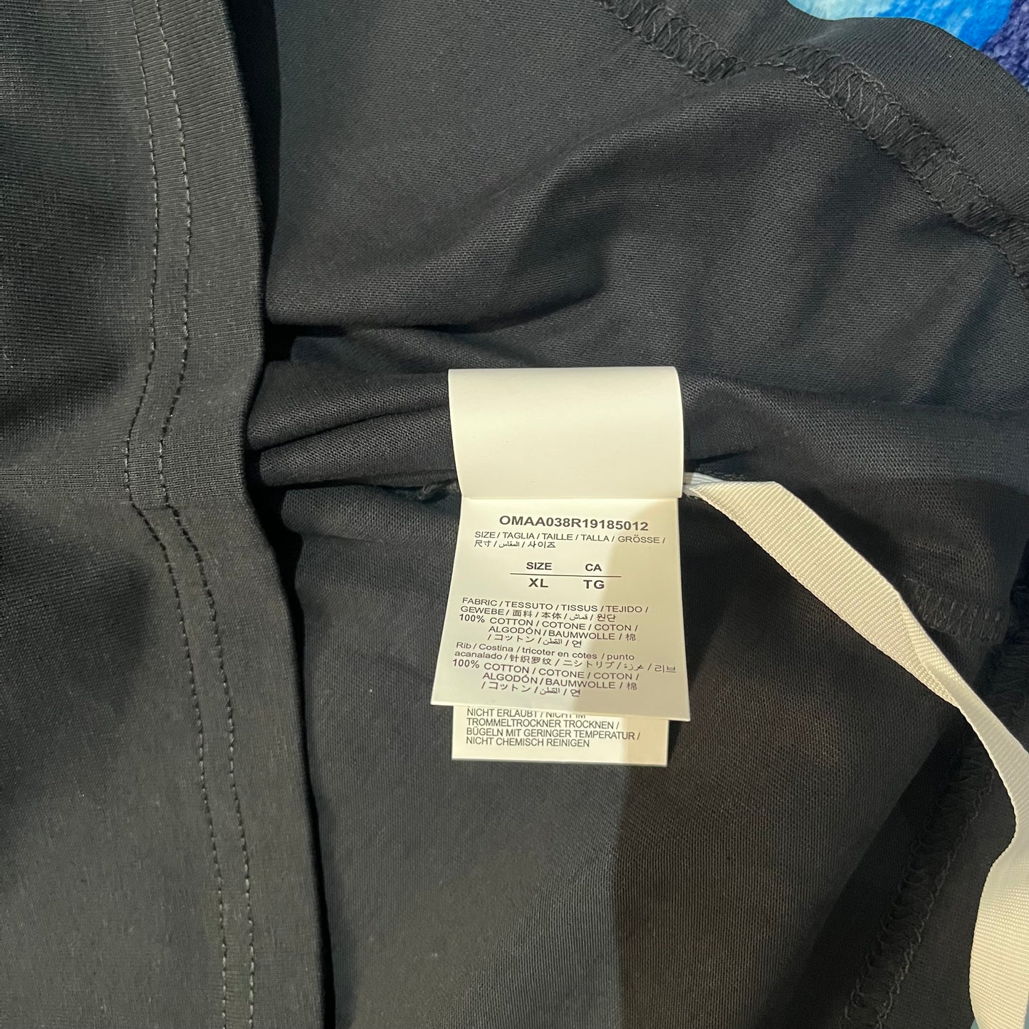 Remera Off White Wizard Negra