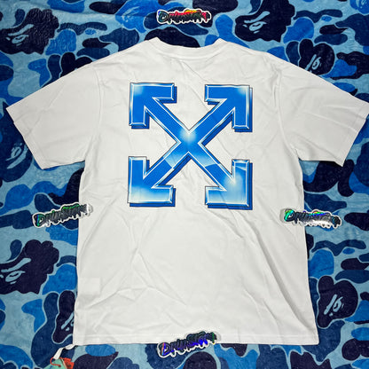 Remera Off White Metal Arrow Blanca