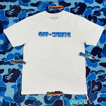 Remera Off White Metal Arrow Blanca