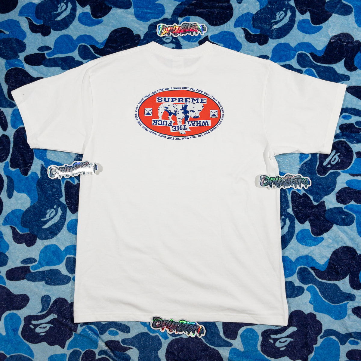 Remera Supreme Dalmatian Blanca XL
