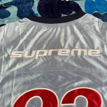 Remera Supreme Jordan Warm Up Celeste