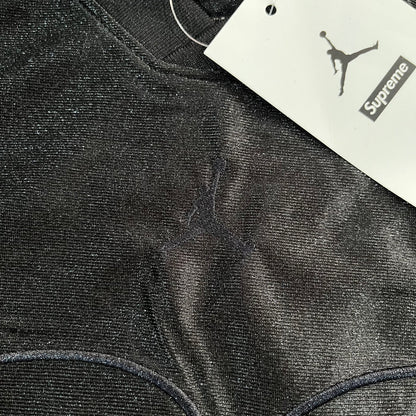 Remera Supreme Jordan Warm Up Negra