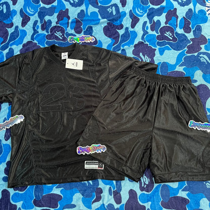 Conjunto Supreme Jordan Warm Up Negro